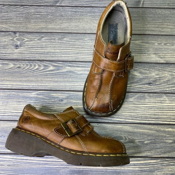 Dr. Martens Shoes - SOLD Dr. Martens Chunky Platform Monkstrap Shoes 12282